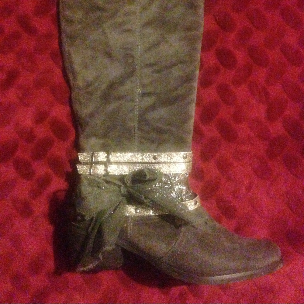 Not Rated Midnight Dream Riding Boots Woman's 9.5